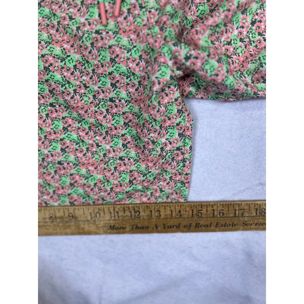 Vineyard Vines Swim Trunks Mens 2XL Pink Green Mesh Lining 7